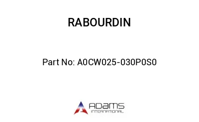 A0CW025-030P0S0