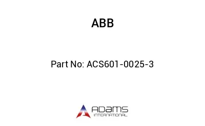 ACS601-0025-3