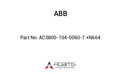 ACS800-104-0060-7 +N664