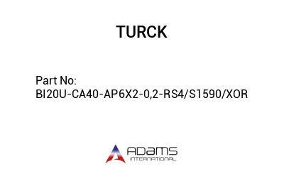 BI20U-CA40-AP6X2-0,2-RS4/S1590/XOR