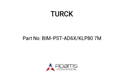 BIM-PST-AD6X/KLP80 7M