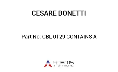 CBL 0129 CONTAINS A