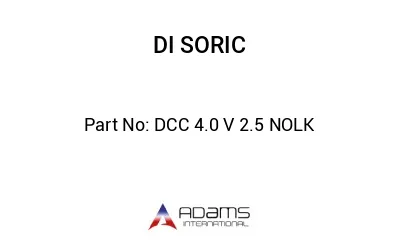 DCC 4.0 V 2.5 NOLK