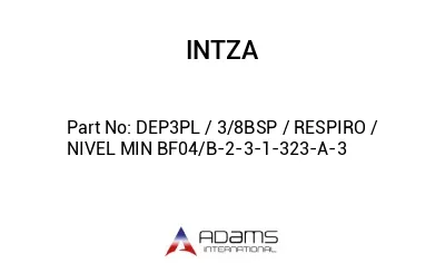 DEP3PL / 3/8BSP / RESPIRO / NIVEL MIN BF04/B-2-3-1-323-A-3