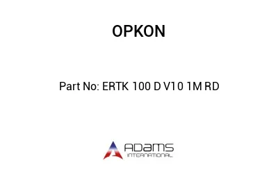 ERTK 100 D V10 1M RD