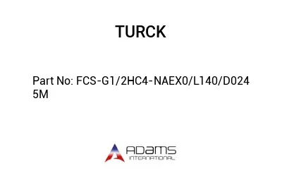 FCS-G1/2HC4-NAEX0/L140/D024 5M