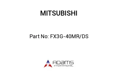 FX3G-40MR/DS