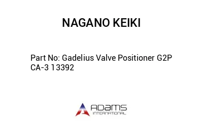 Gadelius Valve Positioner G2P CA-3 13392