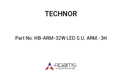 HB-ARM-32W LED S.U. ARM.-3H