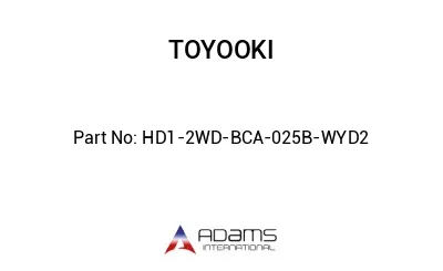 HD1-2WD-BCA-025B-WYD2