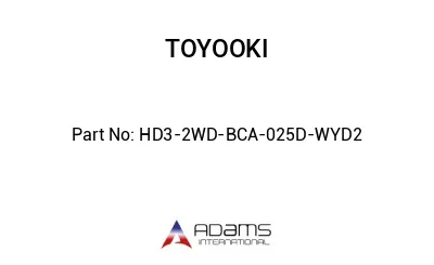 HD3-2WD-BCA-025D-WYD2