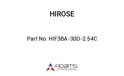 HIF3BA-30D-2.54C