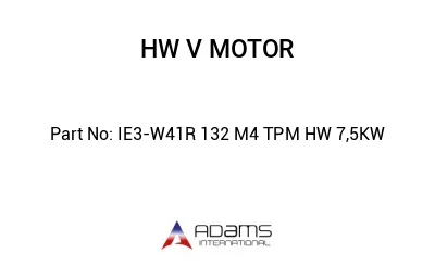 IE3-W41R 132 M4 TPM HW 7,5KW