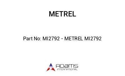 MI2792 - METREL MI2792