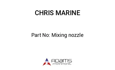 Mixing nozzle