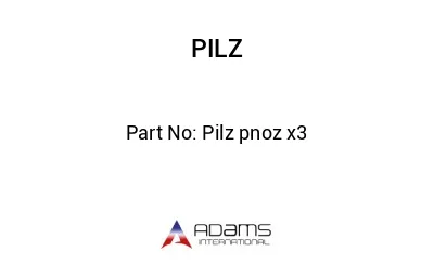 Pilz pnoz x3