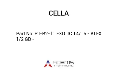 PT-B2-11 EXD IIC T4/T6 - ATEX 1/2 GD -