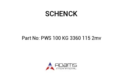 PWS 100 KG 3360 115 2mv