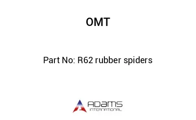 R62 rubber spiders