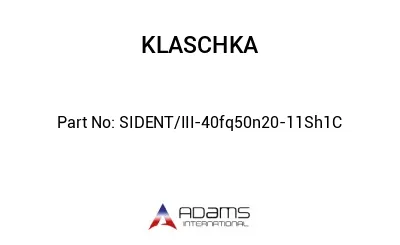 SIDENT/III-40fq50n20-11Sh1C