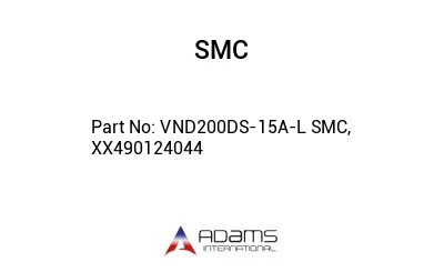 VND200DS-15A-L SMC, XX490124044