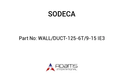 WALL/DUCT-125-6T/9-15 IE3